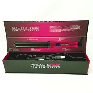 ABSOLUTE HEAT Pro Ion Series Curling Wand 1.25"